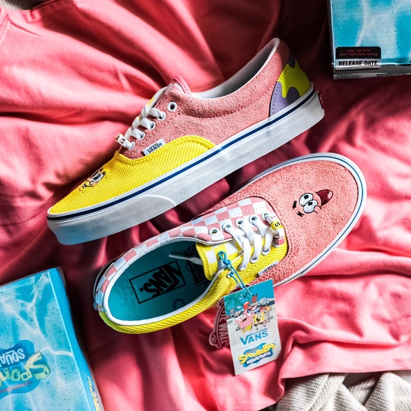 VANS ERA SPONGEBOB “BEST FRIEND” CLASSIC ORIGINAL 100%