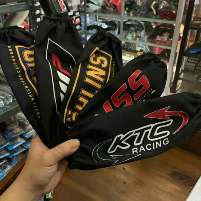COVER SHOCK SARUNG SHOCK BREAKER PELINDUNG SHOCK SHOK SOK HONDA YAMAHA RCB KTC OHLINS YSS NMAX SHOWA