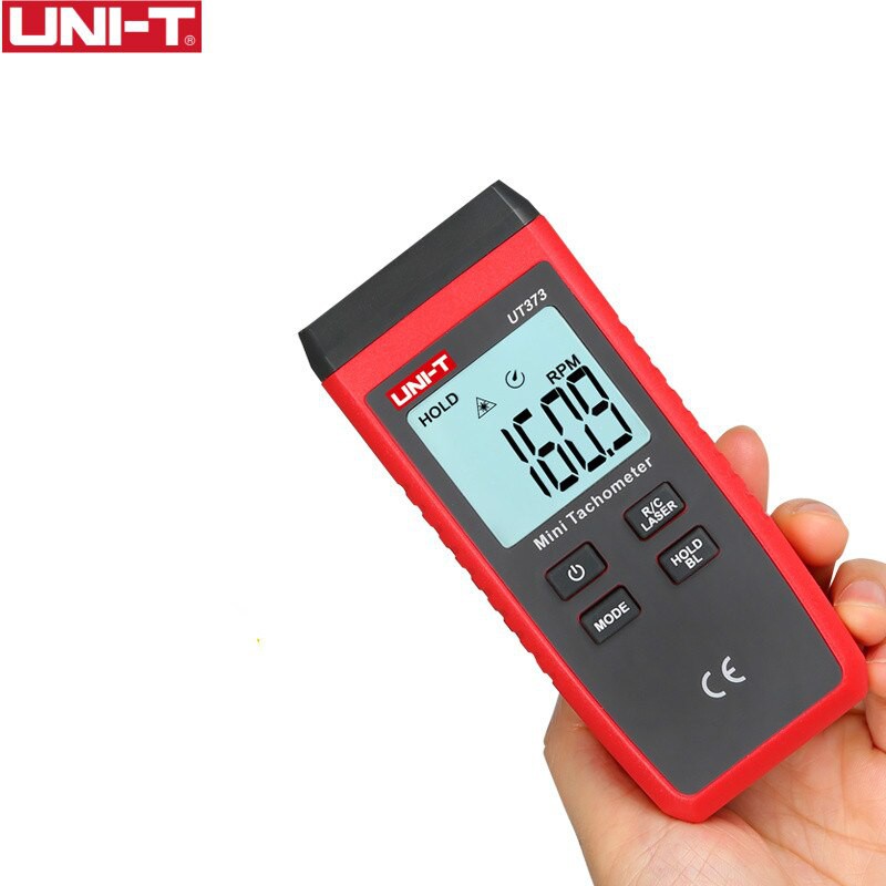 UNI-T UT373 Mini Digital Laser Tachometer Non-Contact Tachometer RPM Range 10-99999RPM Tachometer