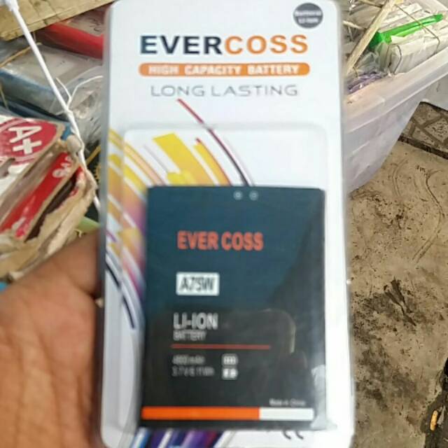 Batre evercoss A75W