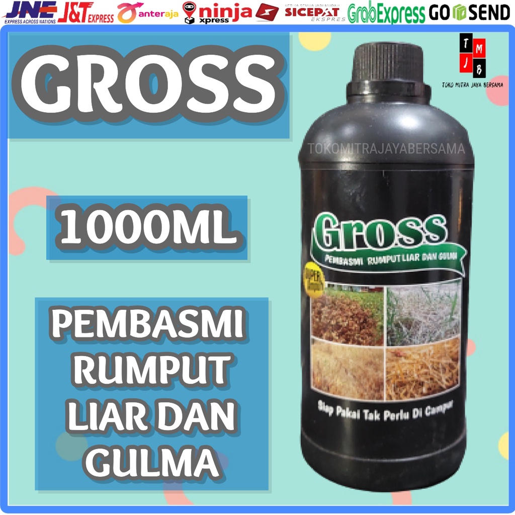 HERBISIDA OBAT PEMBASMI RUMPUT LIAR GULMA ALANG-ALANG GROSS 1000ML 1L