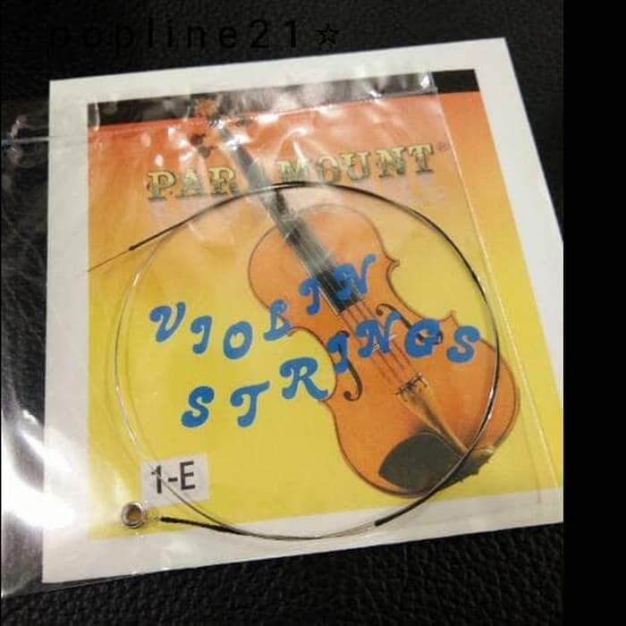 ALAT MUSIK  Senar Biola Paramount no. 1 / Senar Biola Eceran E