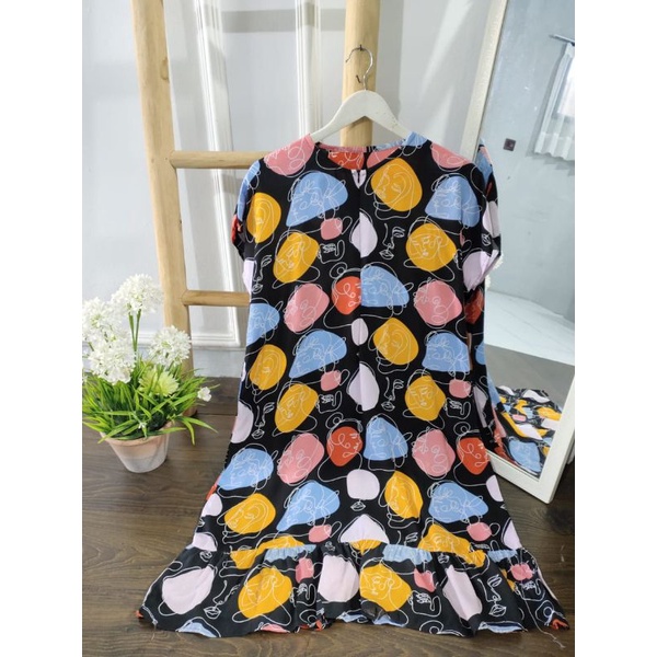 BISA COD DASTER PENDEK BUSUI / DASTER RUFFLE BUSUI / DASTER REMPEL BUSUI / DASTER VIRAL BUSUI / DAST