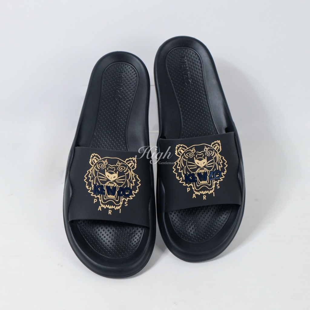 Knzo FW22 Tiger Slides Black 100% Original