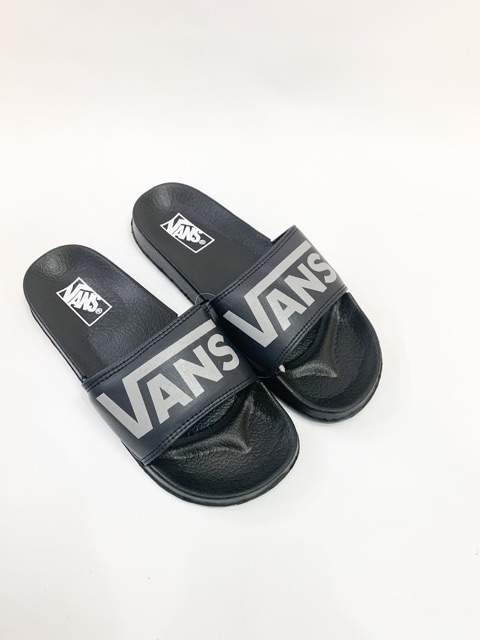 (CUCI GUDANG)SANDAL SLOP TULISAN VANS | KUALITAS IMPORT