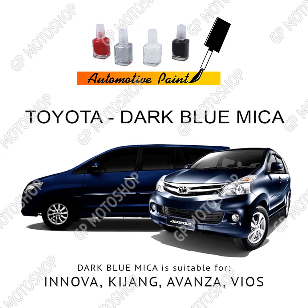 TOYOTA DARK BLUE MICA CAT OLES PENGHILANG BARET MOBIL LECET AVANZA INNOVA AGYA BIRU TUA METALIK