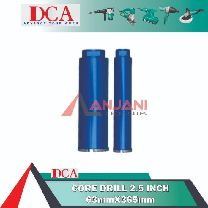 DCA MATA CORING BETON 2.5 INCH CORE DRILL BIT 2.5INCH 63 X 365 mm 2,5"
