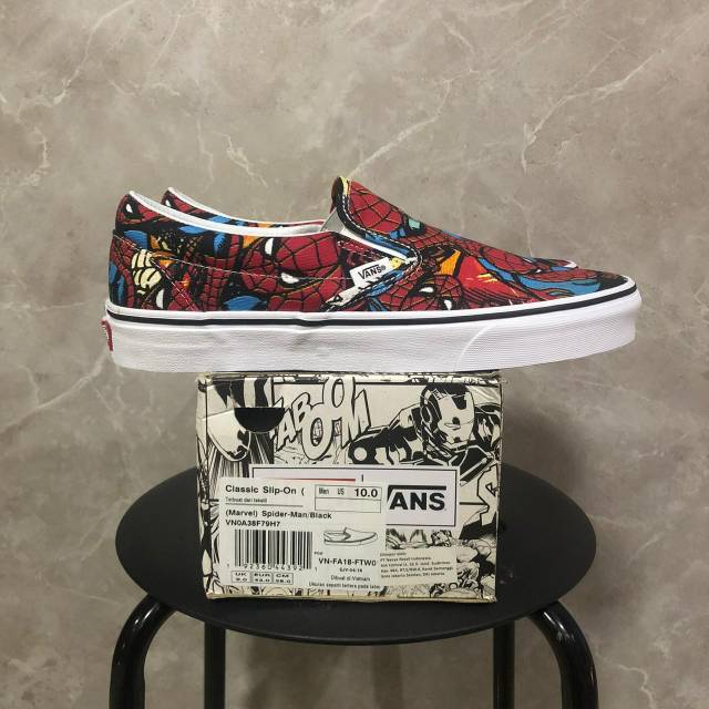 Vans Slip On x Marvel Spiderman Original BNIB