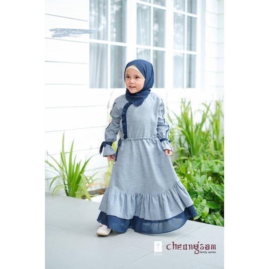 cheongsam dress only girl by kyana hijab