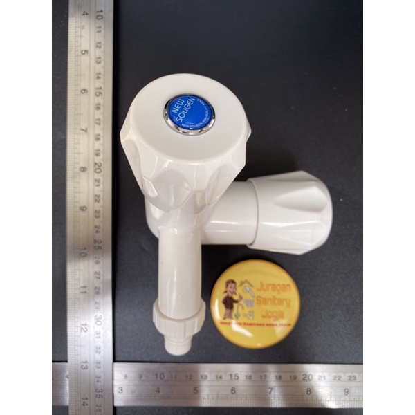 Kran Cabang / Kran Double Shower / Kran Shower Mixer Double / Kran Cabang Shower PVC SOLIGEN / Kran 