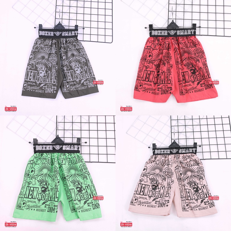 Celana Boxer Anak 3-10 Tahun / Pendek Anak Harian Santai Terbaru Kolor Hawai Import Boxer Murah