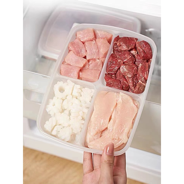 Freshly Food Container Korean Container Kotak Makanan Kulkas Refrigerator Organizer/Food Container