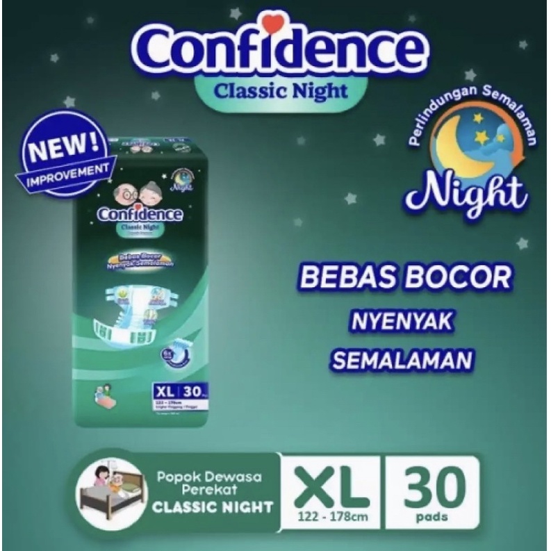 Confidence Popok Dewasa XL 30