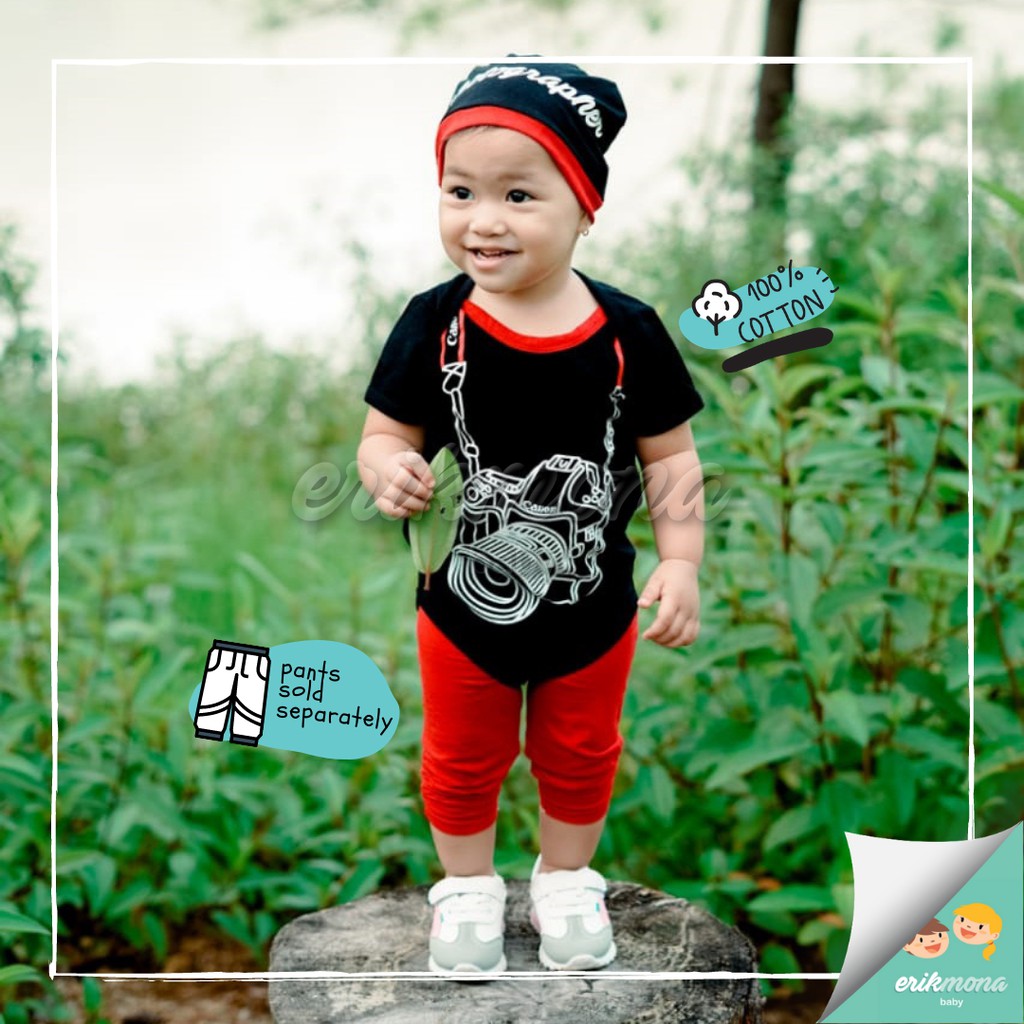 ✅baju bayi jumper bayi ✅lucu karakter photographer fotografer murah grosir✅