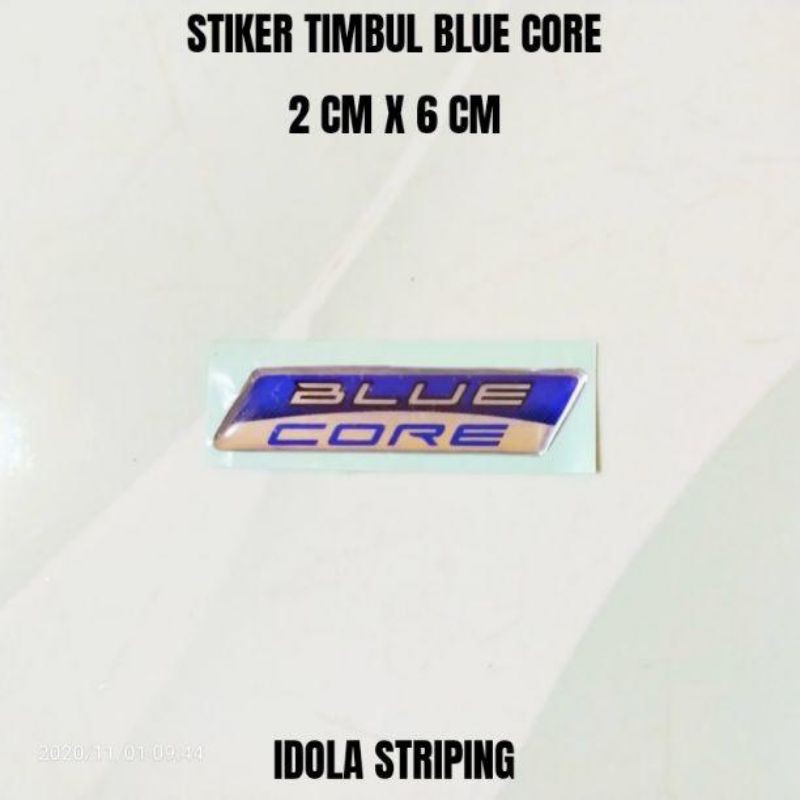 

Stiker Timbul Yamaha Blue Core