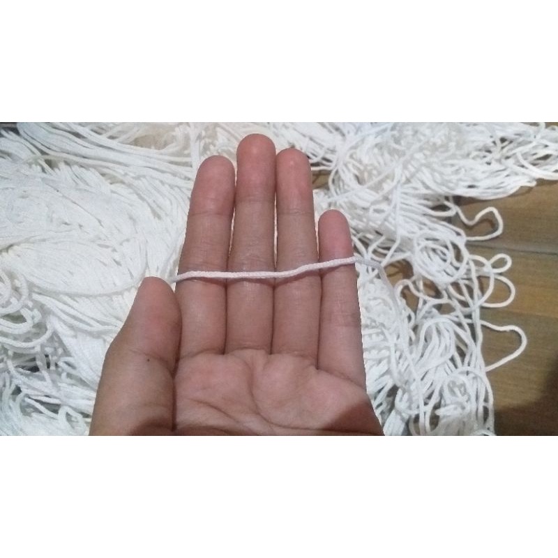 Talikur 1mm/2mm/3mm putih/hitam