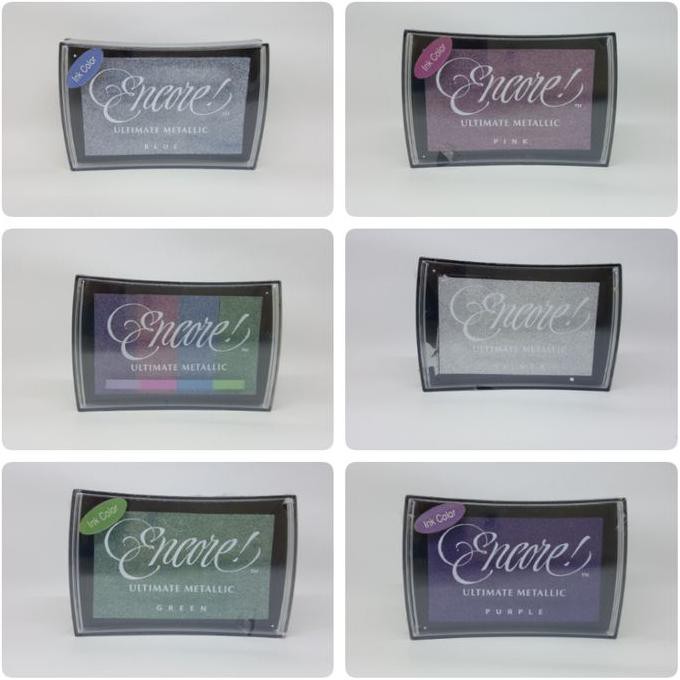 

Promo! Tsukineko Full-Size Encore Ultimate Metallic Pigment Inkpad Terpercaya