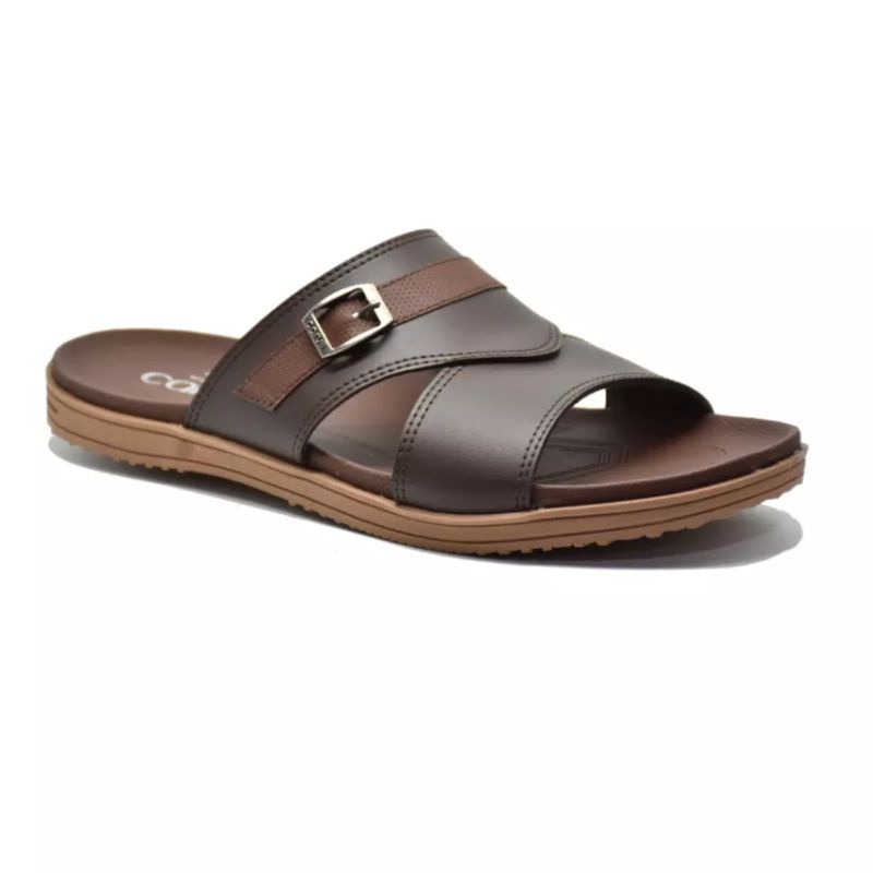 Carvil welton 3 sendal pria brown 38-43
