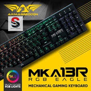 Armaggeddon MKA-13R RGB Eagle Mechanical Keyboard Blue Switches