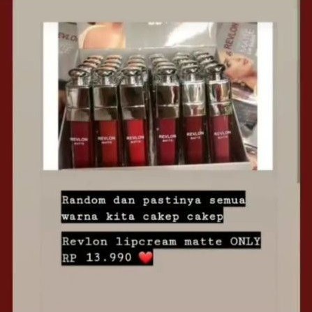 lip cream matte REVLON