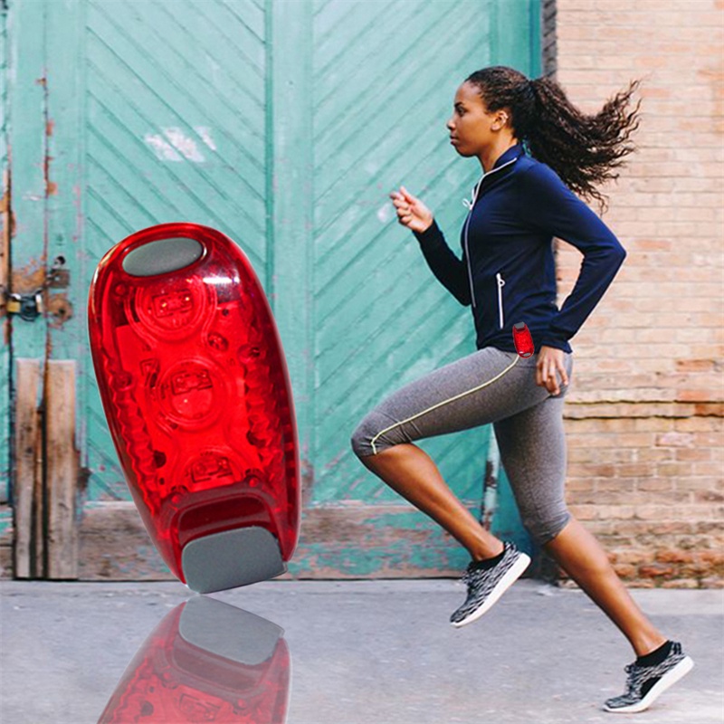 Tk 1pc Lampu Depan / Belakang Sepeda Anti Air Untuk Bersepeda Malam Hari