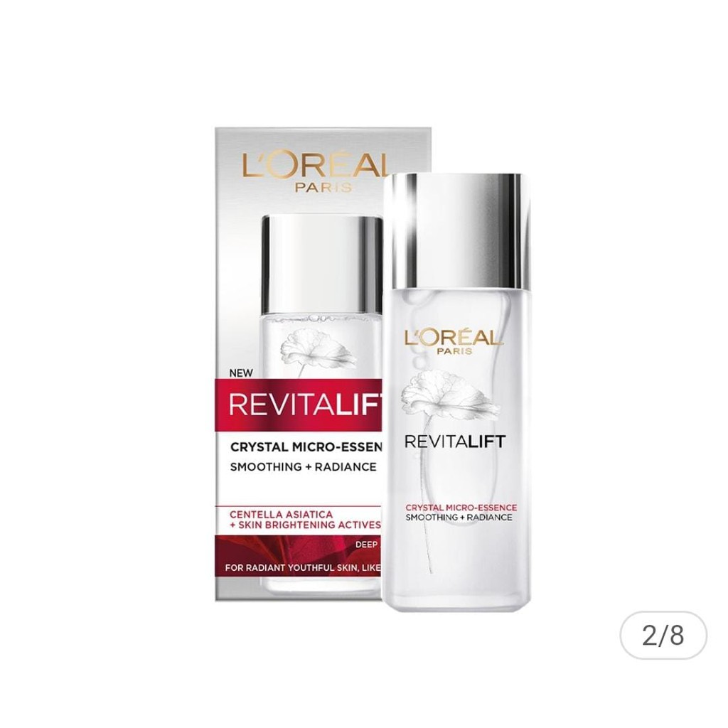 L'Oreal Paris Revitalift Crystal Micro Essence Smoothing + Radiance- 65 ml ( EXP 09.2023)