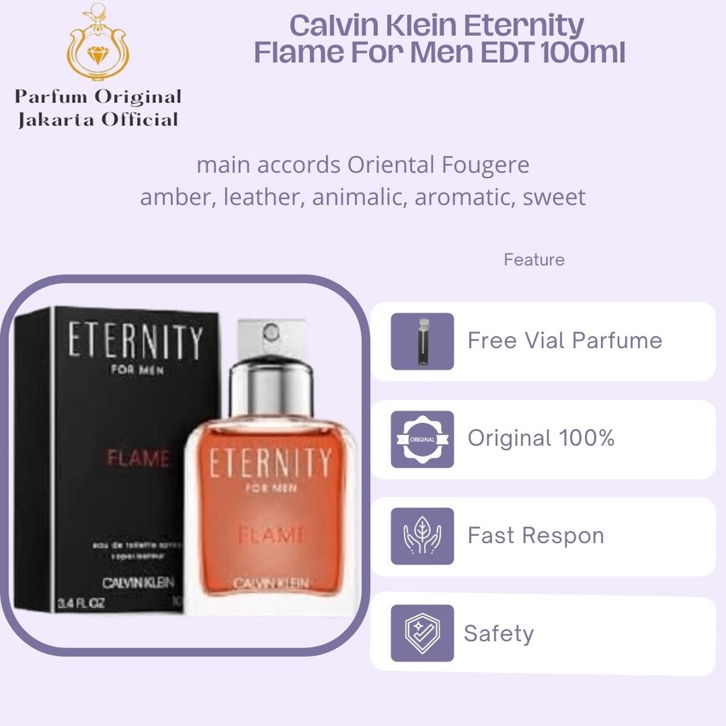 Parfum Parfume Perfume Asli Perawatan Kecantikan Original Import Branded Pria Laki Laki Cowok CK Cal