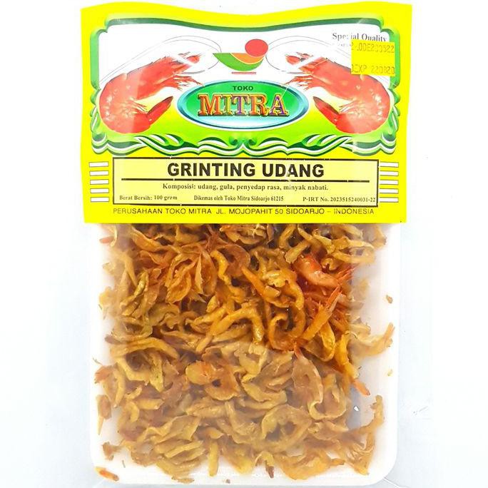 

Silahkan Order] Mitra Grinting Udang 100Gr | Krispy Crispy Goreng Kering Keripik