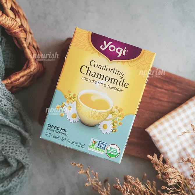 

Jual Yogi Tea, Comforting Chamomile, 16 Tea Bags, (24Gr) Teh
