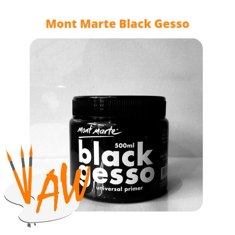 

Mont Marte Black Gesso 500 Ml