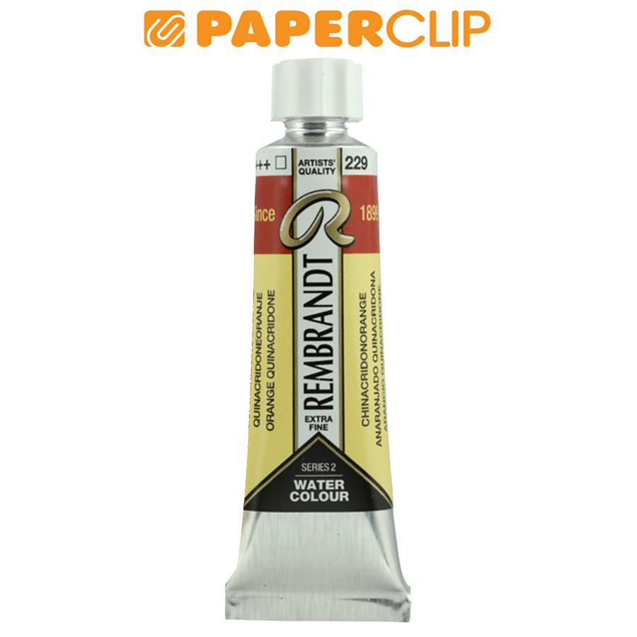 

WATERCOLOR REMBRANDT 05012290 10ML S2 QUINAORANGE