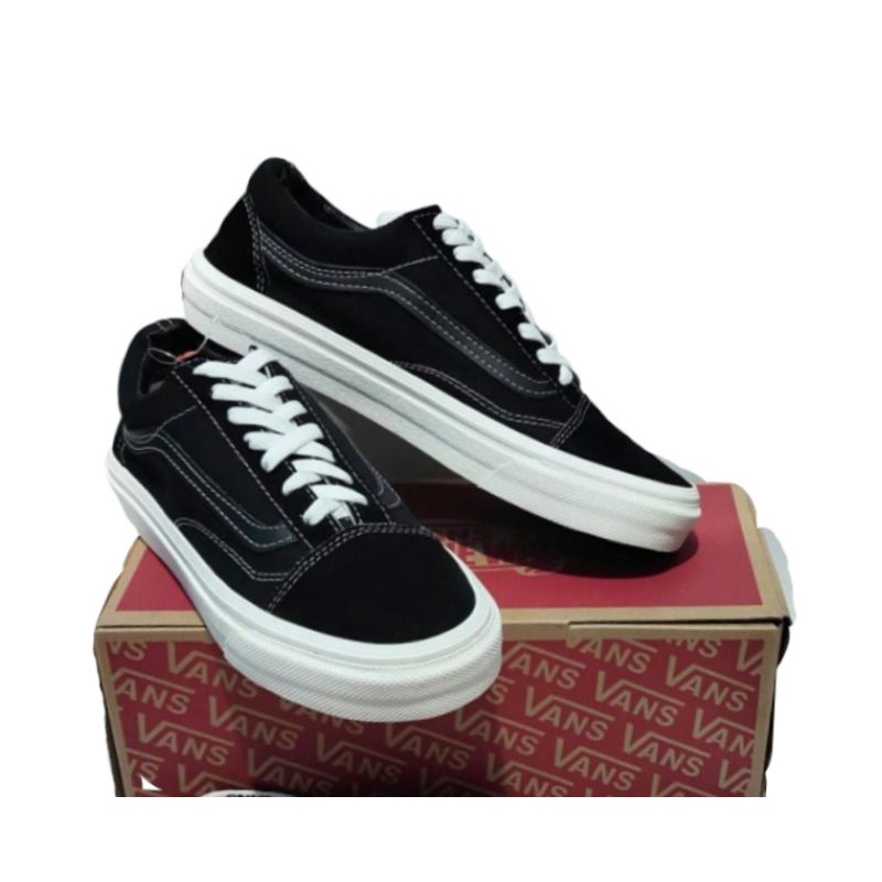 SEPATU V4NS OLD SKOOL BLACK OUT OG SEPATU SNEAKERS PRIA  SNEAKERS WANITA SEPATU SNEAKERS IMPORT