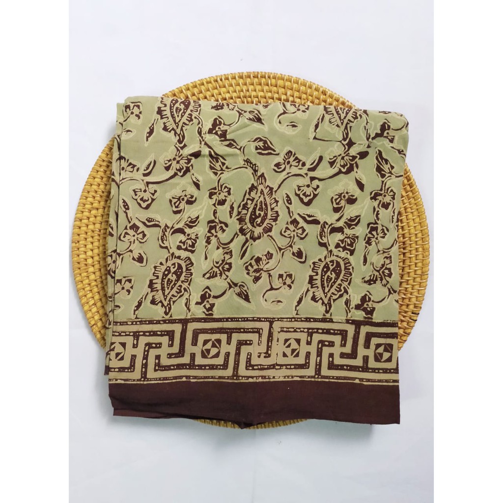 [New Arrival] Kain Batik Asli Cap Semi Tulis Khas Jambi - Zallatra J161U