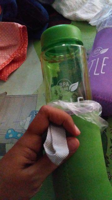 My Bottle Doff + Pouch  Warna Infused Water 500ml - Botol Minum B03-6a