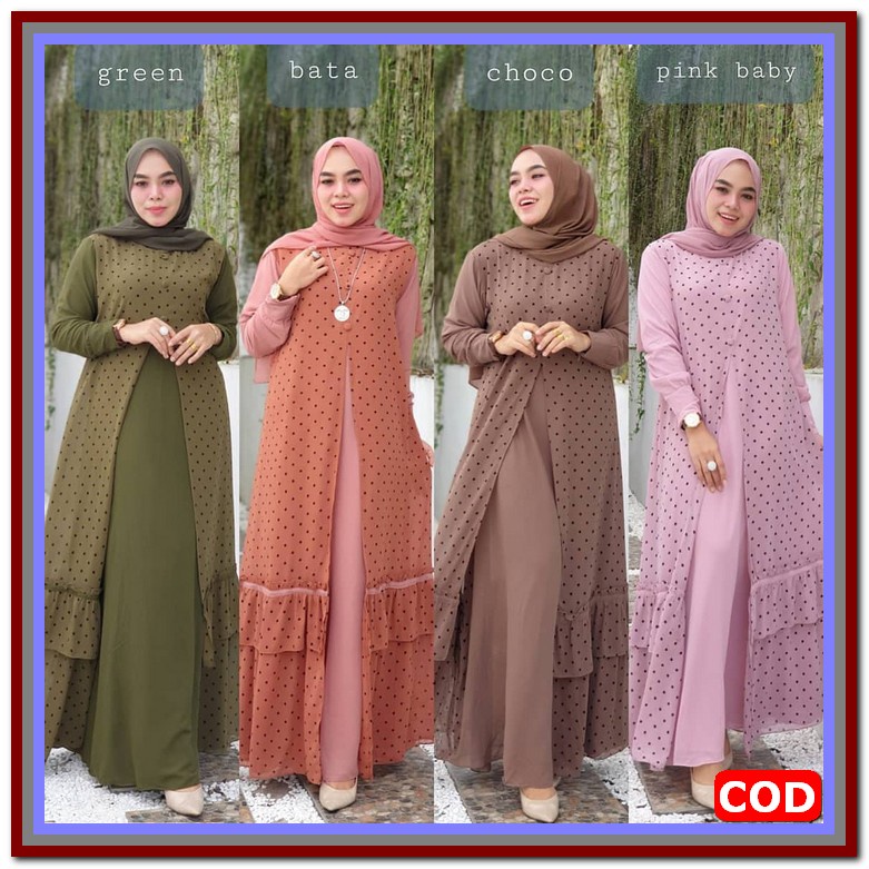 Segera Beli Gamis Ter Original Nibras Nb B45 Gamis Modern Kondangan Baju Muslim 2021 2022 Terbaru Ga
