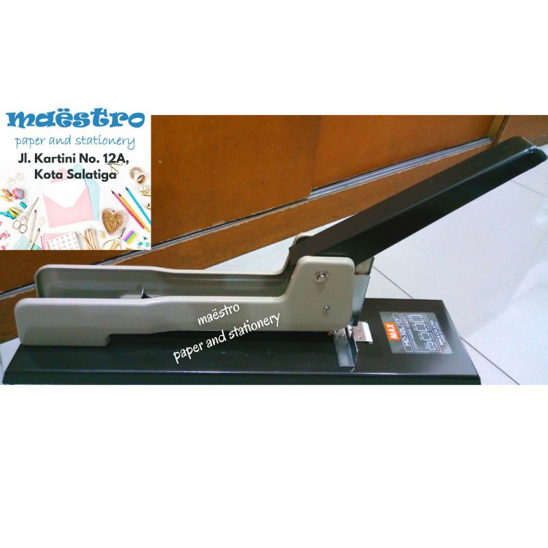 

Stapler Jilid Max HD-12L/17 Original / Stapler Jilid / Staples Fotocopy / Stapler Max Heavy Duty