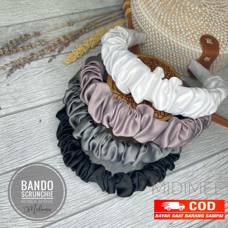 Jual Codbando Awan Scrunchie Nagitabandana Korea Shopee Indonesia 