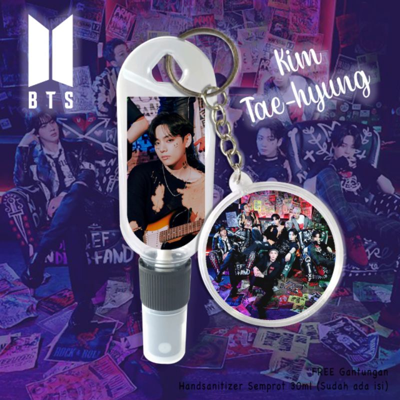 FREE GANTUNGAN KUNCI!! HAND SANITIZER BTS SEASON GREETING 2022