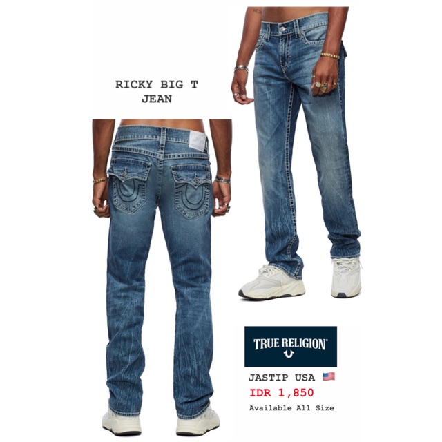 JASTIP USA VOL.3 Celana Jeans True Religion ORIGINAL