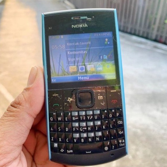 NOKIA X2 01 HP JADUL SECOND ORIGINAL HANDPHONE NOSTALGIA