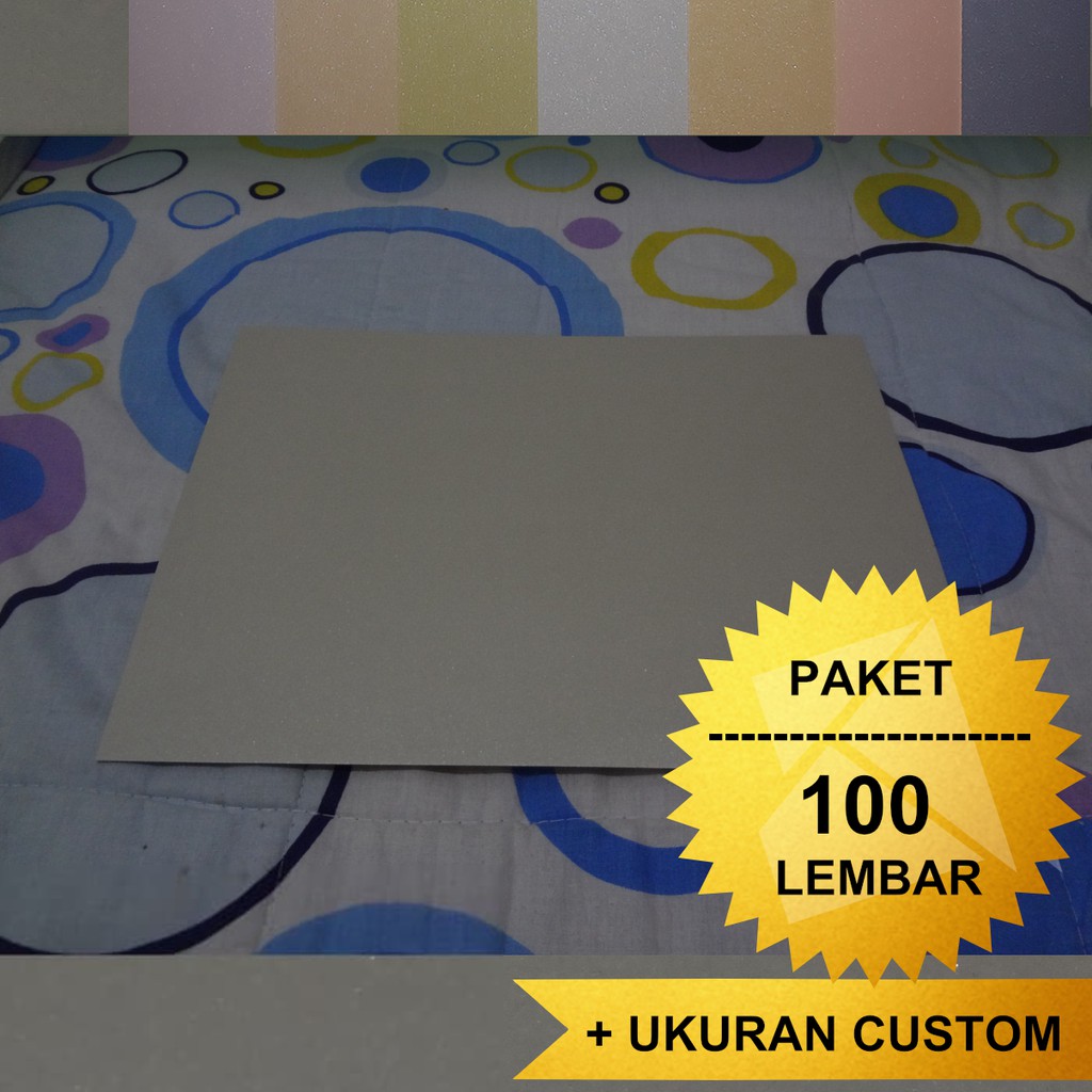 

KERTAS JASMINE WARNA F4 / A4 PAKET 100 LEMBAR + UKURAN CUSTOM