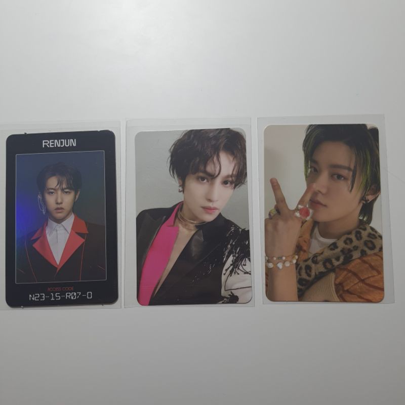 Photocard NCT Resonance Departure Arrival Yuta Yangyang Access Card Renjun