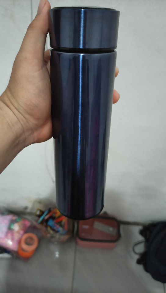 Termos / Botol Minuman Air Panas Dingin Stainless Dengan Suhu Led