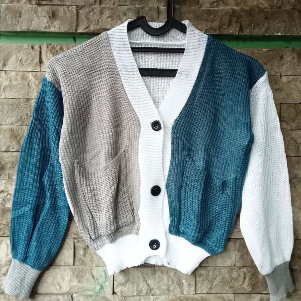 Baju Cardigan Rajut Polet Warna Anak 3-6 Tahun Murah Bisa COD  / Cardigan / Cardigan Wanita / Sweater Wanita