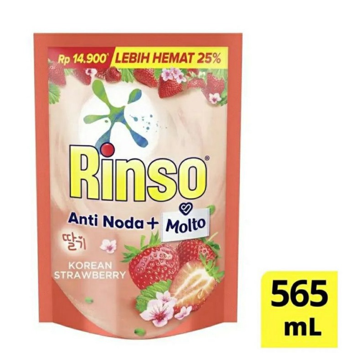 Rinso Anti Noda+Molto 565ml