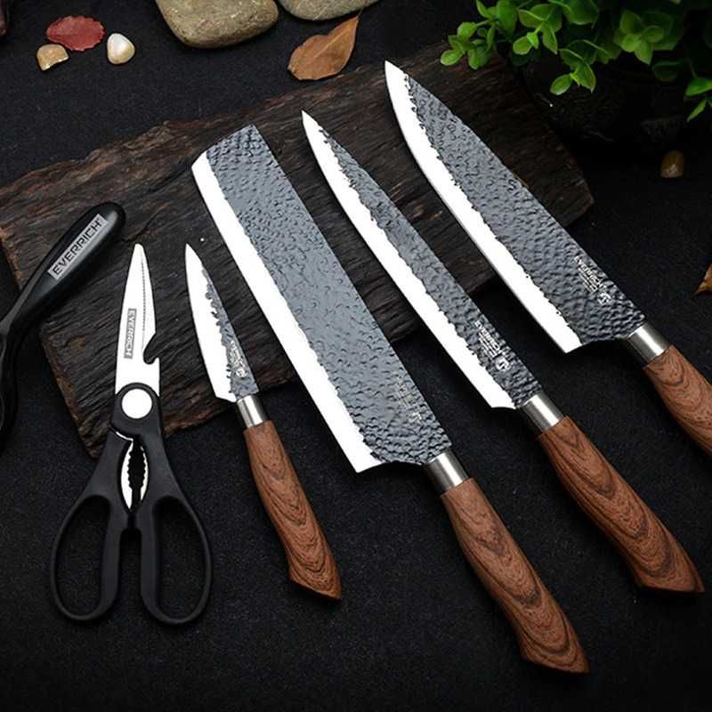 

Set pisau Dapur satu set 6 ins Gunting pengupas Buah (baca dekripsi)
