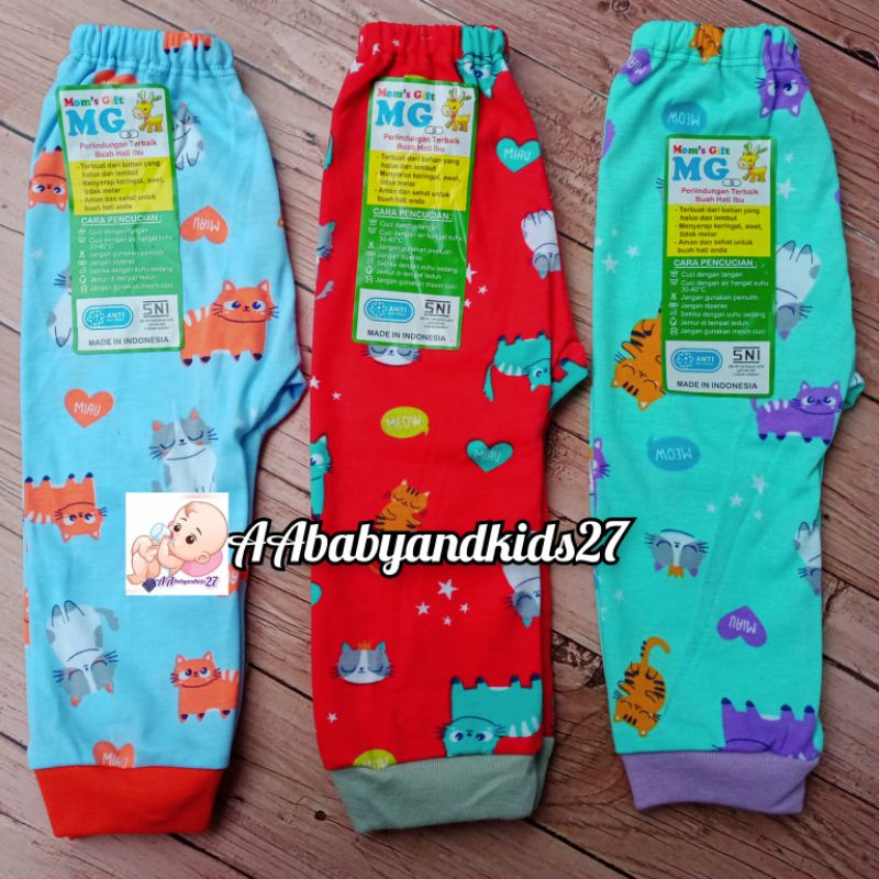 DAPAT 3PC!!!MOMS GIFT CELANA PANJANG BAYI DENGAN TEMPAT PAMPERS UKURAN S M L XL