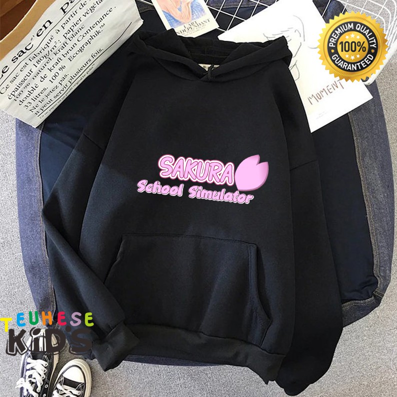 jaket hoodie anak motif gaming sakura sakura school simulator terbaru 04