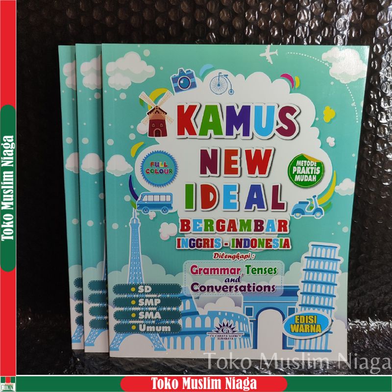 Kamus New Ideal Bergambar - Kamus Ideal Bergambar Inggris - Indonesia