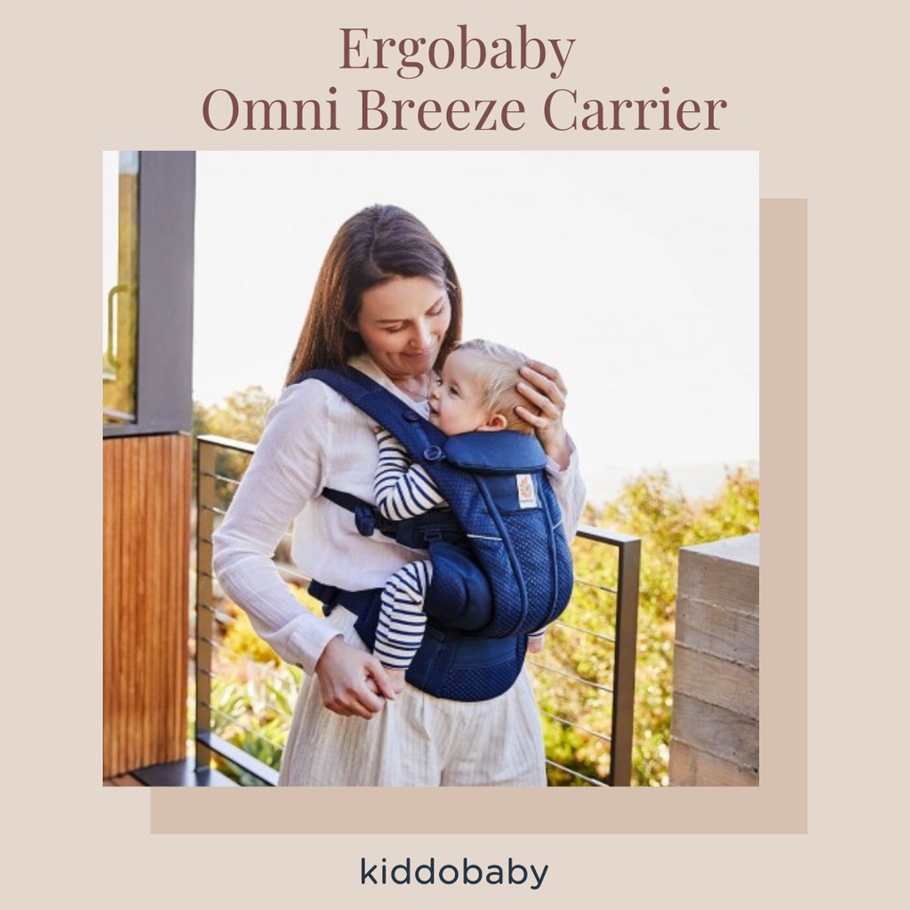 ErgoBaby Omni Breeze Carrier | Gendongan Anak